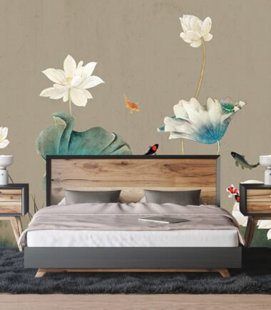 Bamboo Vintage Wallpaper