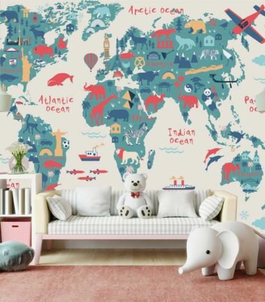 Light Background Cute Animals Wallpaper