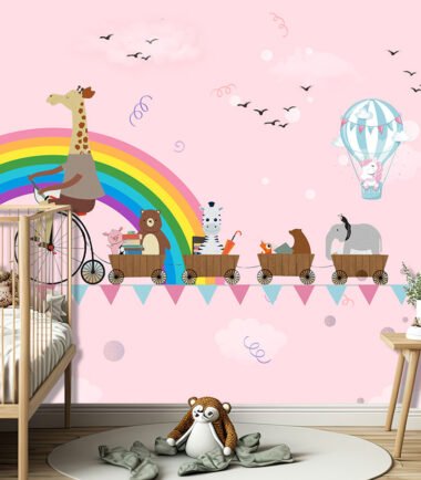 Rainbow Wallpaper Cute Animals
