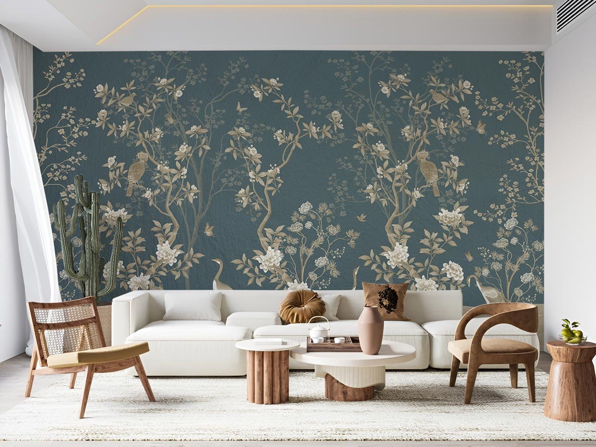 Vintage Chinoiserie Wallpaper Vintage Chinoiserie Wallpaper