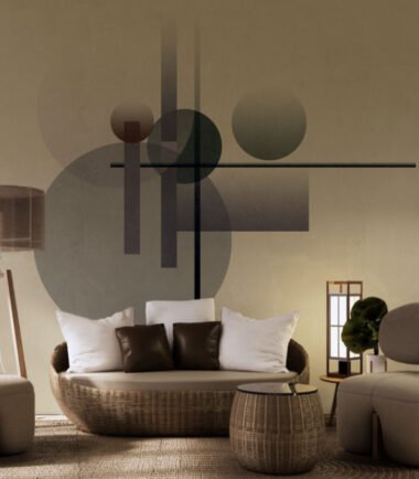 Abstract Geometrical Shapes Wallpaper