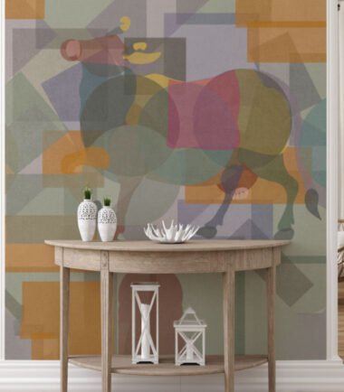 abstract Cow Wallpaper