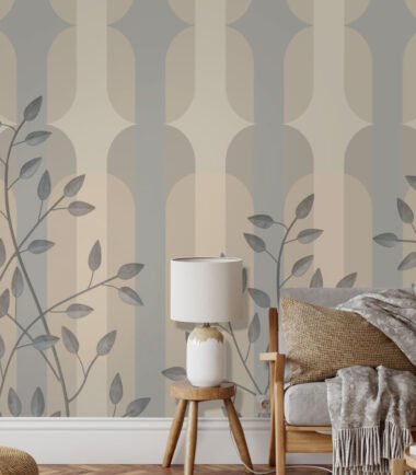 Abstract Leaf Wallpaper