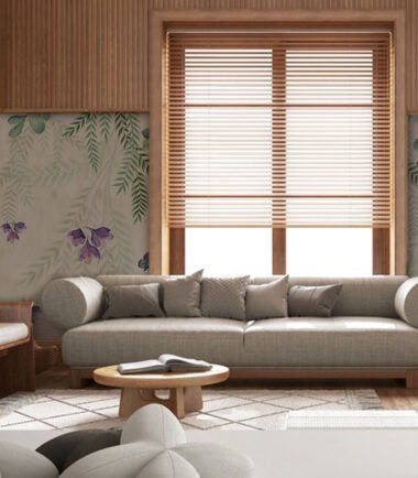 Spring Green Leaf Wallpaper